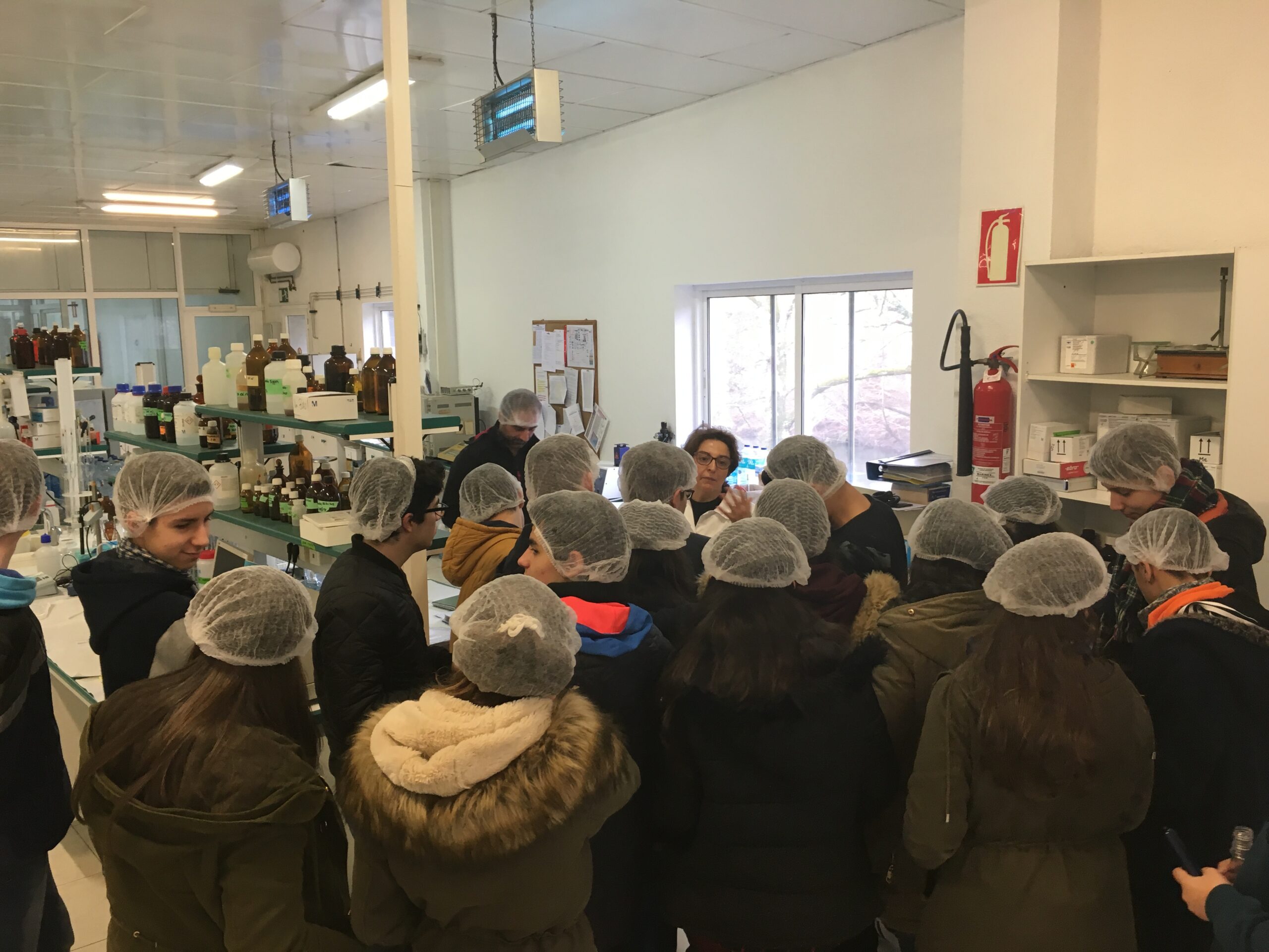 Visita a Planta embotelladora Aguas de Mondariz, en Mondariz