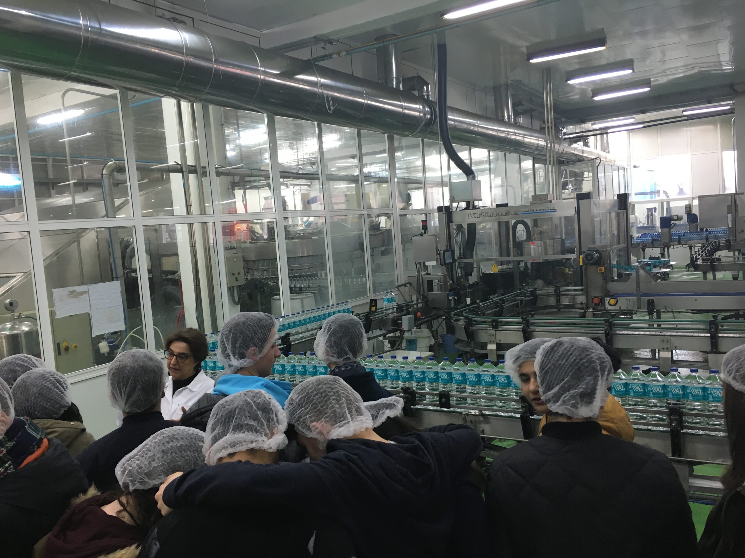 Visita a Planta embotelladora Aguas de Mondariz, en Mondariz