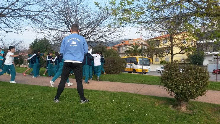 Visita a Clube de Remo de Chapela