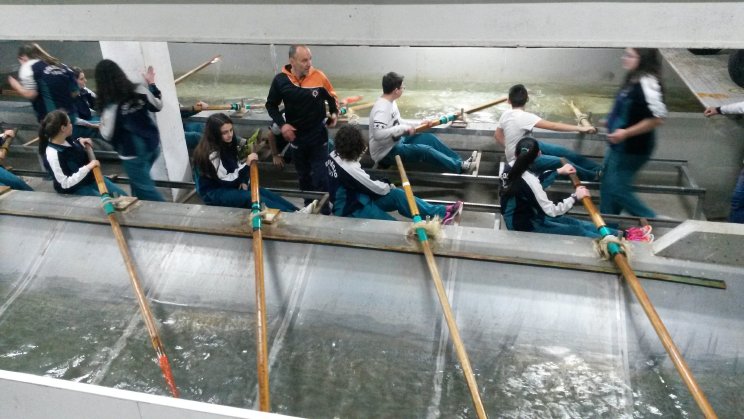 Visita a Clube de Remo de Chapela